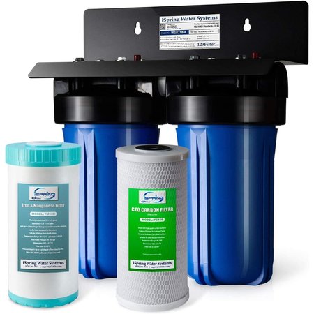 ISPRING 2Stage Whole House Water Filtration System WGB21BM